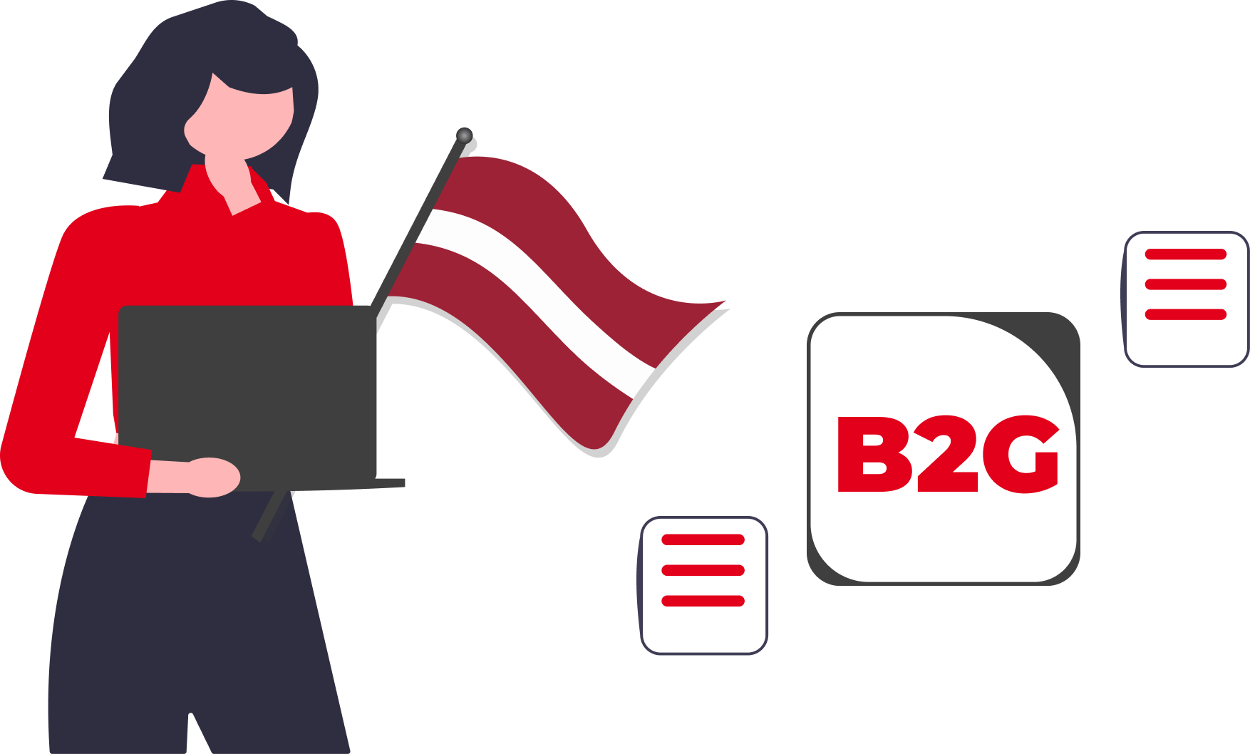 Mandatory B2G E-Invoicing in Latvia from January 2025